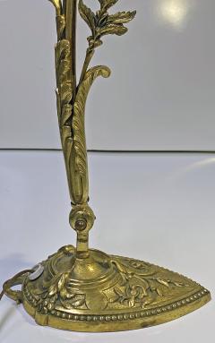 French Art Nouveau bronze table desk Lamp C 1920 - 1651152