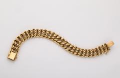 French Articulated Classic Link 18K Gold Bracelet - 4141442