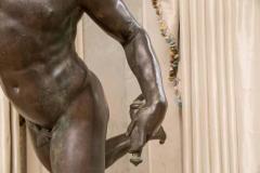 French Artist Life Size Statue of Hermes Bronze France 18th Century - 3425689