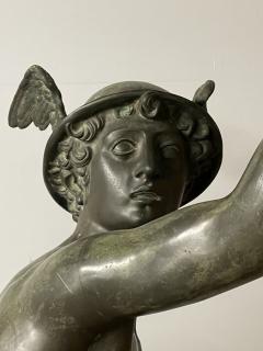 French Artist Life Size Statue of Hermes Bronze France 18th Century - 3428564
