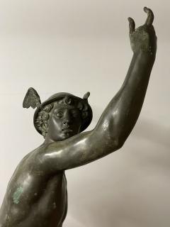 French Artist Life Size Statue of Hermes Bronze France 18th Century - 3428565