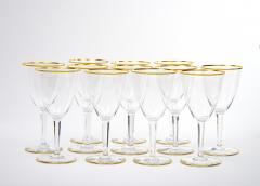 French Baccarat Crystal Tableware Wine Water Service 12 People - 3177271
