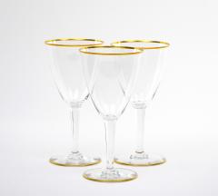French Baccarat Crystal Tableware Wine Water Service 12 People - 3177277