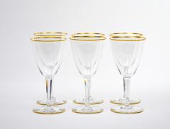 French Baccarat Crystal Tableware Wine Water Service 12 People - 3177280