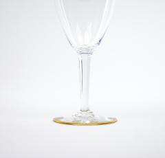 French Baccarat Crystal Tableware Wine Water Service 12 People - 3177283