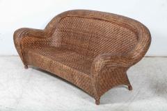 French Bamboo Rattan Sofa Suite - 2640330