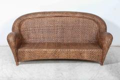 French Bamboo Rattan Sofa Suite - 2640331