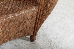 French Bamboo Rattan Sofa Suite - 2640337