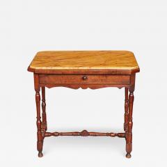 French Baroque Faux Marble Side Table - 3407498