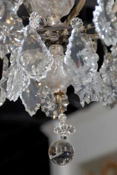 French Baroque Revival Six Light Crystal Chandelier from a Church circa 1860 - 3422865