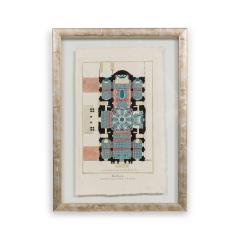 French Baroque Style Architectural Stonework Plans for the Sorbonne Chapel - 4720754