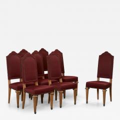 French Baroque Style Dining Chairs Set of 8 - 3018010