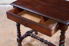 French Baroque Walnut Side Table - 3112056