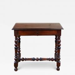 French Baroque Walnut Side Table - 3116186