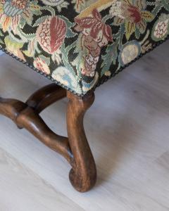 French Beech Os de Mouton Bench Late 19th Century - 4812146