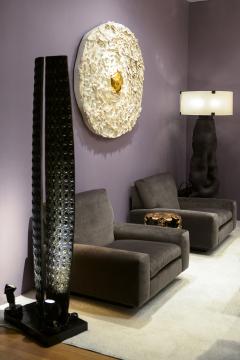 French Bespoke Bronze Crocodile Lamp - 4399851