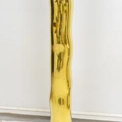 French Bespoke Sculptural Brass Totem Floor Lamp - 4093909