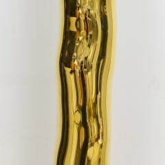 French Bespoke Sculptural Brass Totem Floor Lamp - 4093914