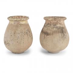 French Biot Jar with Yellow Glazed Rim - 3051280