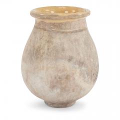 French Biot Jar with Yellow Glazed Rim - 3118444