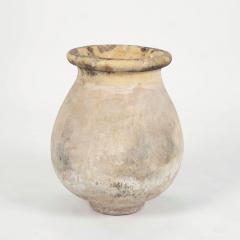 French Biot Jar with Yellow Glazed Rim - 4475976