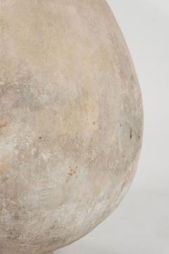 French Biot Jar with Yellow Glazed Rim - 4475977