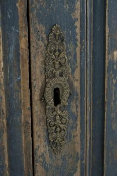 French Blue Painted Buffet Enfilade - 2722988