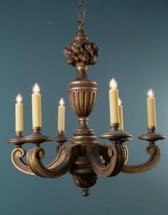 French Bois Dore Chandelier circa 1890 - 2255023