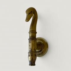 French Brass Swan Faucet Nineteenth Century - 4323384