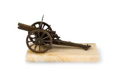 French Bronze Cannon Model - 4199164