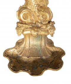 French Bronze Dolphin Form Umbrella Stand - 4506877