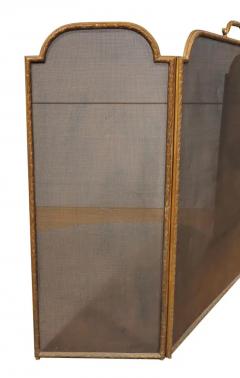 French Bronze Fireplace Screen - 4145120
