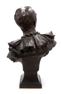 French Bronze Harlequin Bust - 4630613