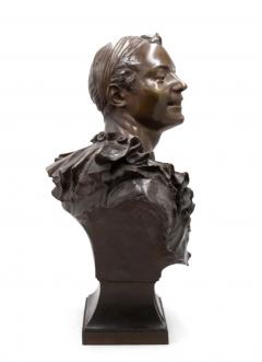 French Bronze Harlequin Bust - 4630615