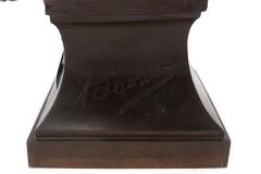 French Bronze Harlequin Bust - 4630618