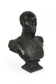 French Bronze Military Officer Bust - 4630175