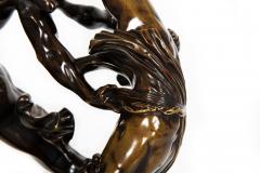 French Bronze Sculpture Hercules Throwing Lichas after Canova ca 1850 - 4479618