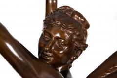 French Bronze Sculpture La Danse by Eugene Delaplanche - 4398024