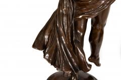 French Bronze Sculpture La Danse by Eugene Delaplanche - 4398027
