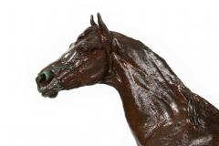 French Bronze Sculpture of Arabian Stallion Rainbow by Christophe Fratin - 4790104