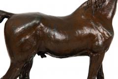 French Bronze Sculpture of Arabian Stallion Rainbow by Christophe Fratin - 4790105