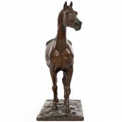 French Bronze Sculpture of Arabian Stallion Rainbow by Christophe Fratin - 4790112