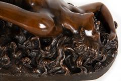 French Bronze Sculpture of Woman Bitten by Snake by Clesinger - 4515427