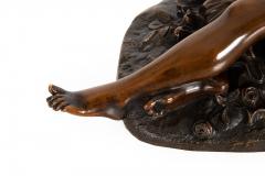 French Bronze Sculpture of Woman Bitten by Snake by Clesinger - 4515434
