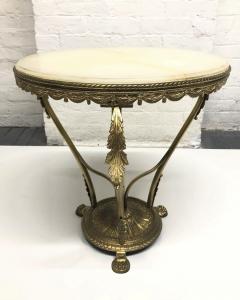 French Bronze and Onyx Side Table - 1651651