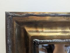 French Brutalist Mid Century Mirror - 4325086