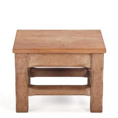 French Brutalist Style Oak Stool C 1960 - 4720503
