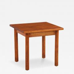 French Brutalist Style Oak Table C 1960 - 4727966