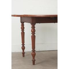 French Burl Fruitwood Drop Leaf Dining Table - 3484788