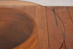 French Butcher Block Coffee Table 1970s - 4440005